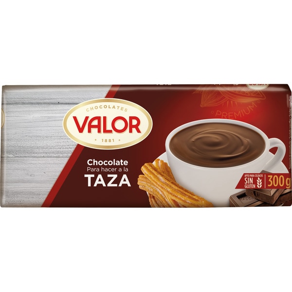 VALOR CHOCOLATE TAZA 300G RETR 8X5U