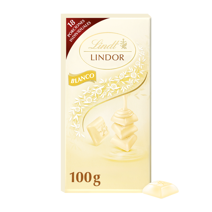 LINDOR TABLETA BLANCO 100G 20X1U
