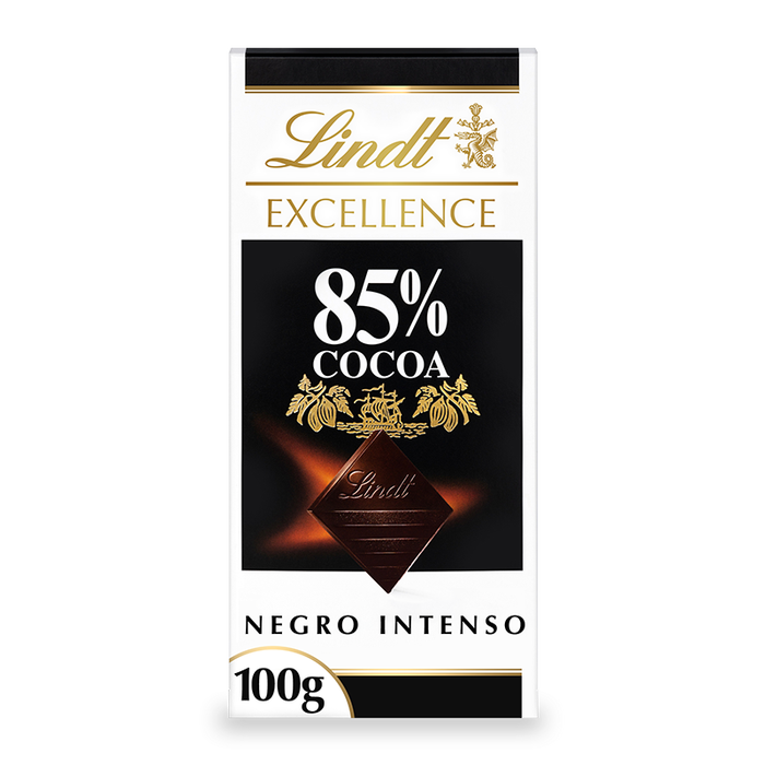 LINDT EXCELLENCE 85 CACAO 100G 4X5U