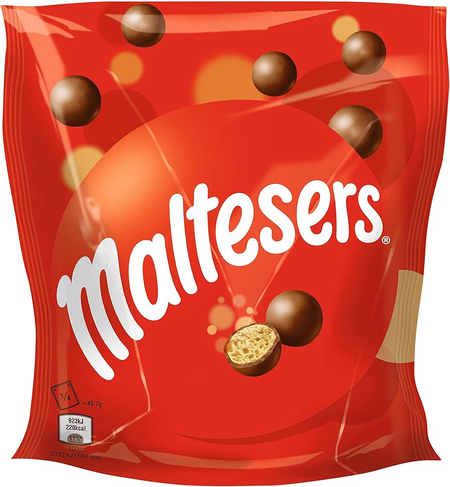 MALTESERS POUCH 175G 20X1U