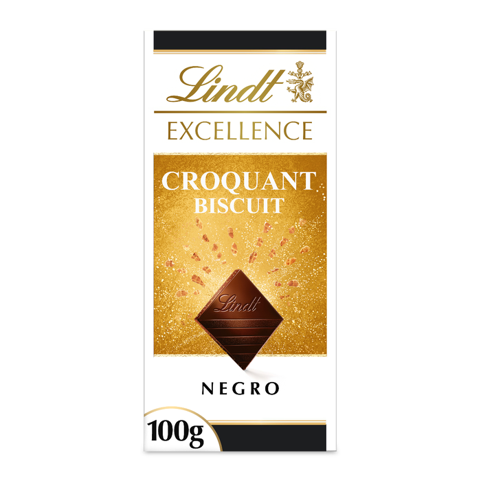 LINDT TABLETA CROQUANT 100G 20X1U