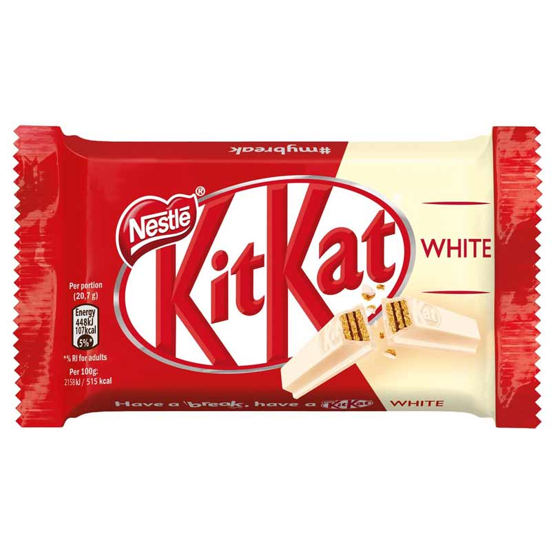 KIT KAT WHITE 415G 24U