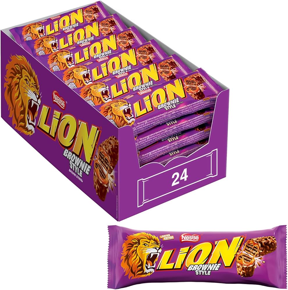 NESTLE LION BROWNIE 40G 24U