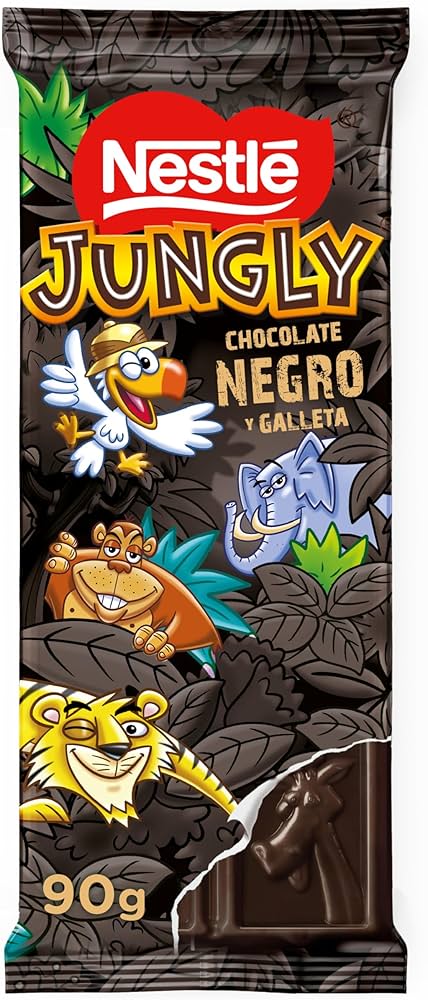 NESTLE JUNGLY NEGRO 90G 19X1U