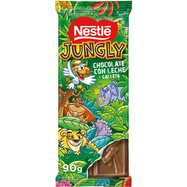 NESTLE JUNGLY LECHE 90G 19X1U