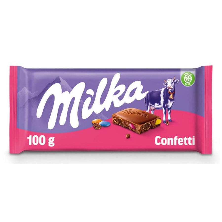 MILKA IMPCONFETTI 100G 22X1U