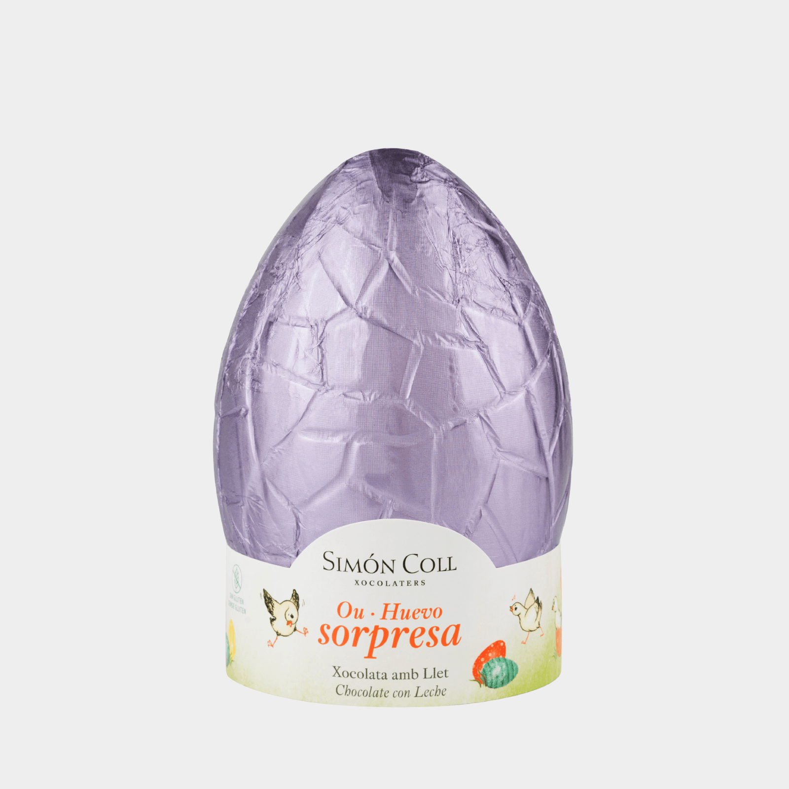 HUEVO PASCUA LECHE SORPRESA 210G 6U