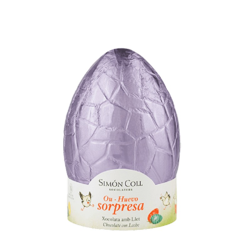 HUEVO PASCUA LECHE SORPRESA 330G 2U