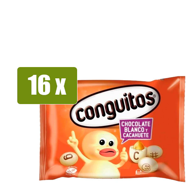 CONGUITOS BLANCO 081702 45G 6X16U