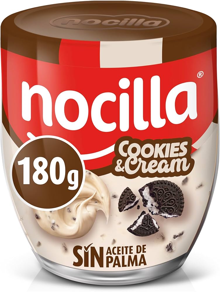NOCILLA COOKIESCREAM VASO 180G 12X1U