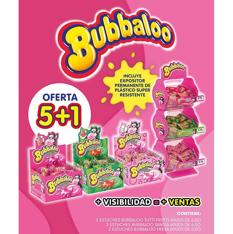 BUBBALOO LOTE MONOPIECES 51