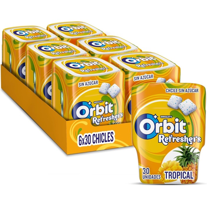 ORBIT REFRESHERS TROPICAL BOTE 12XE6U