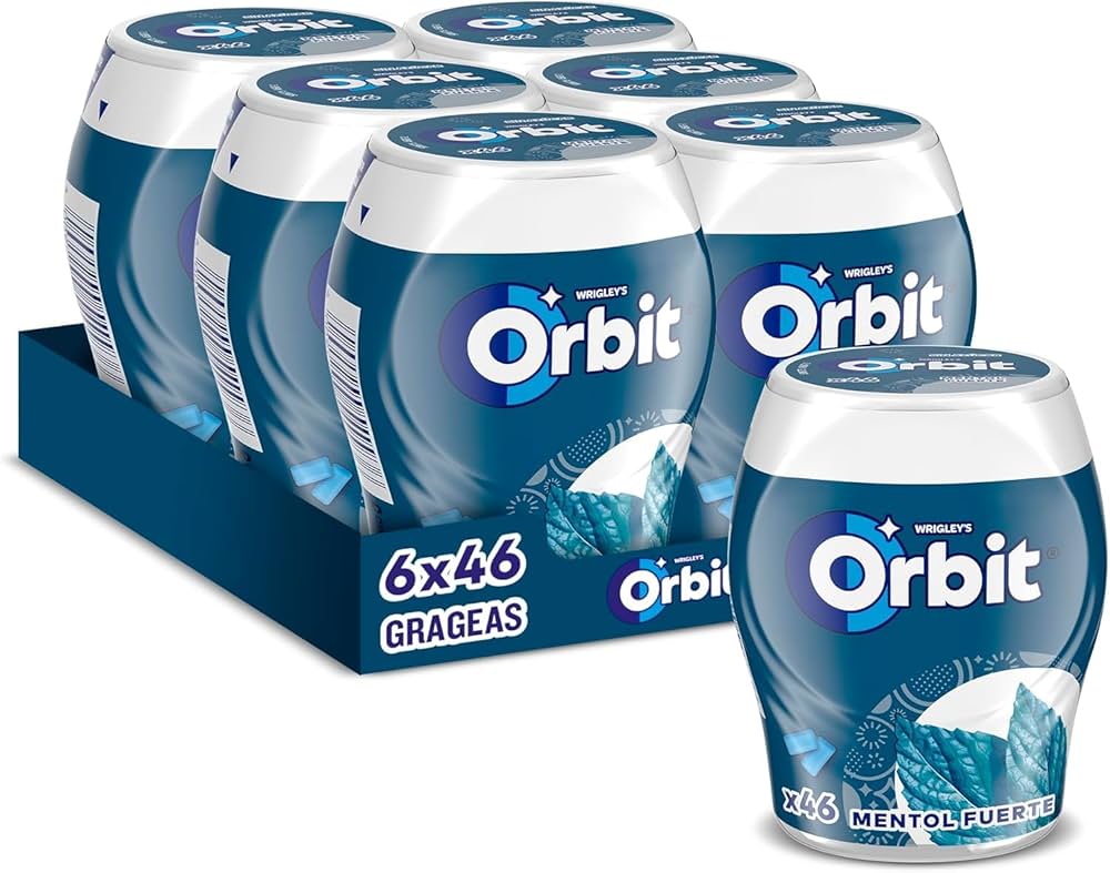 ORBIT MENTOL FUERTE BOTE 24XE6U