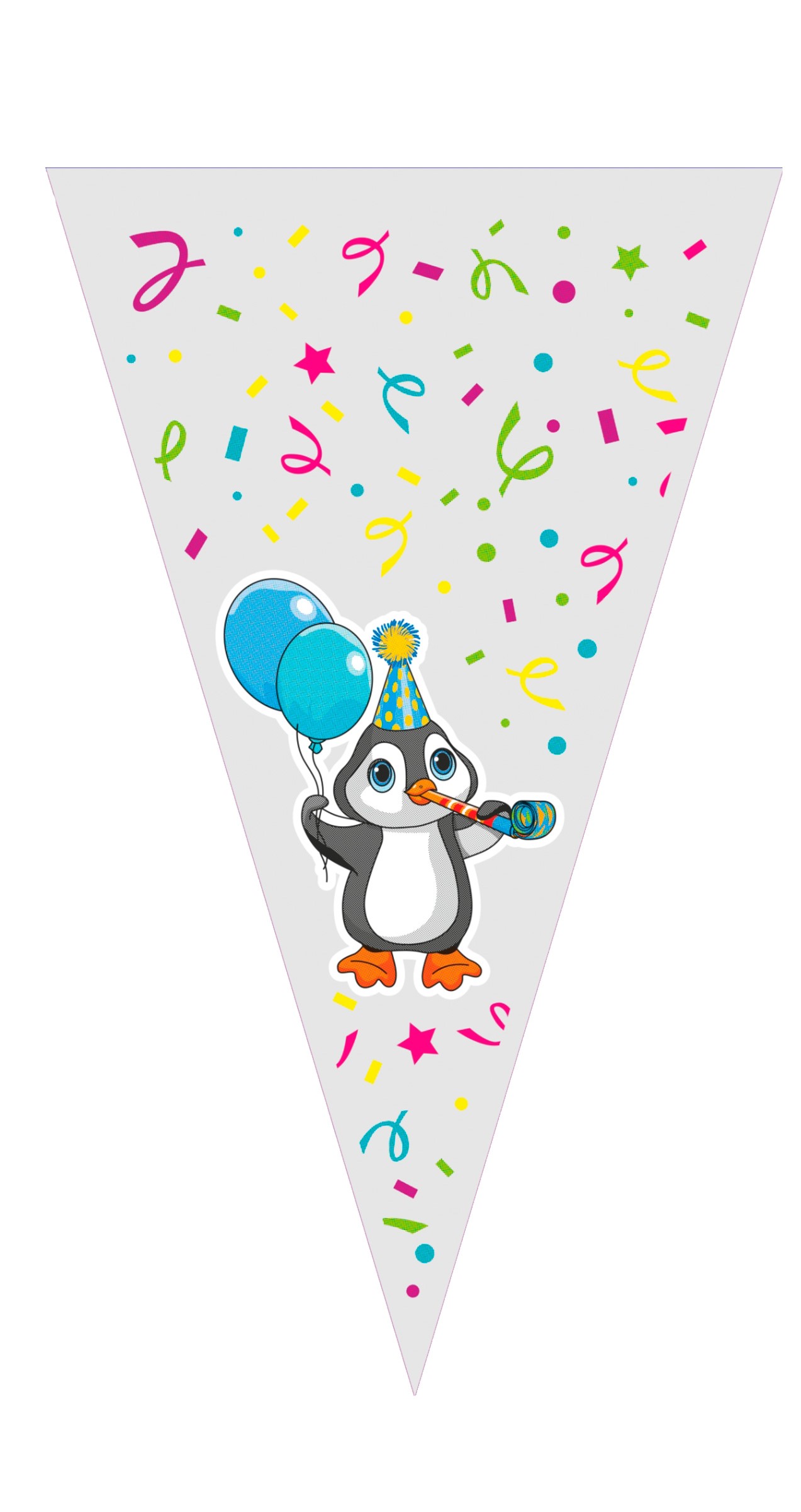 CONO 18X30 DIBUJOS 100XB100U