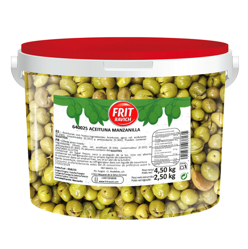 ACEITUNA MANZANILLA CUBO 78K 1U
