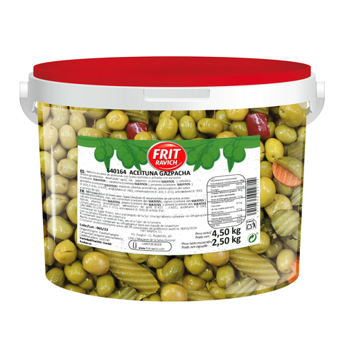 ACEITUNA GAZPACHA CUBO 44K 1U