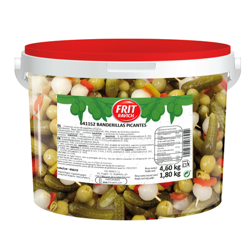 BANDERILLAS PICANTES CUBO 44K 1U