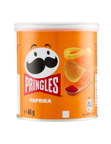 PRINGLES PAPRIKA 40G 12U