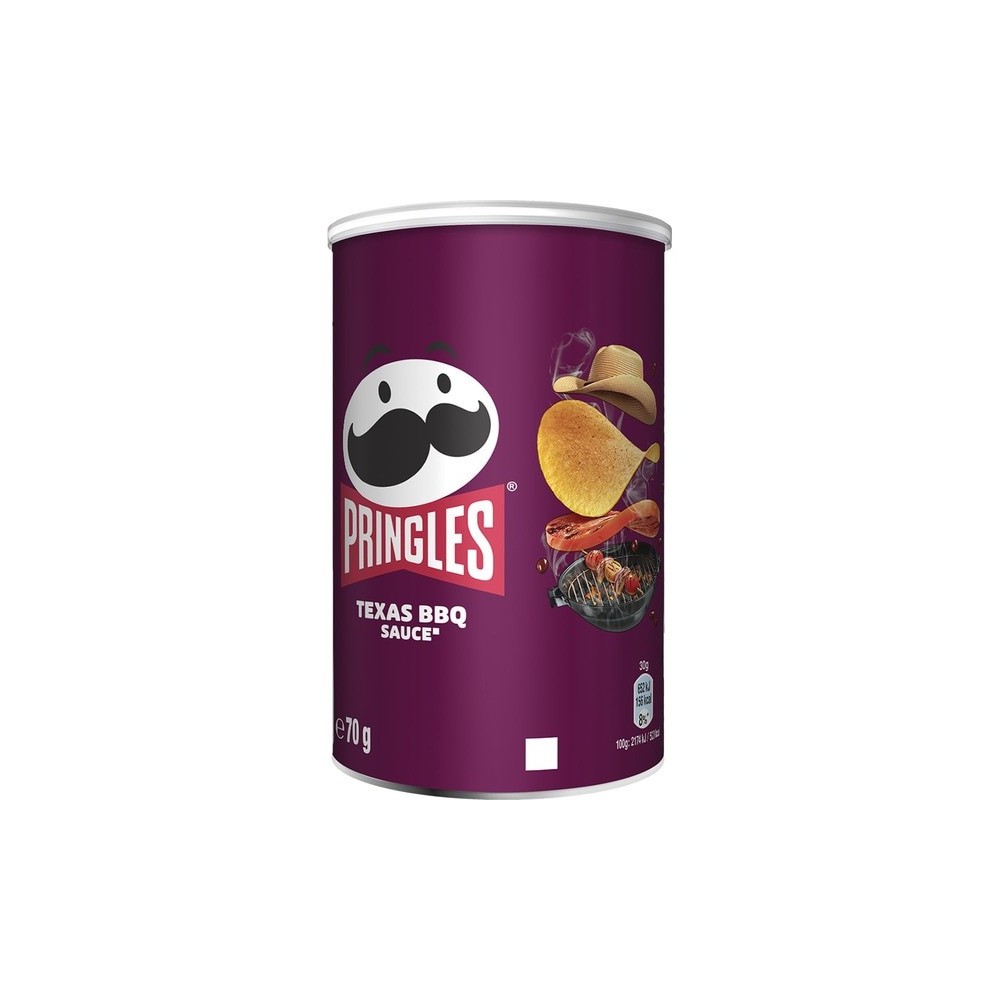 PRINGLES TEXAS BARBACOA 70G 12U