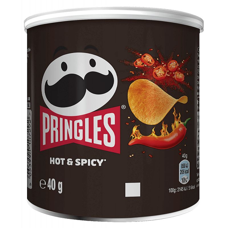 PRINGLES HOTSPICY 40G 12U
