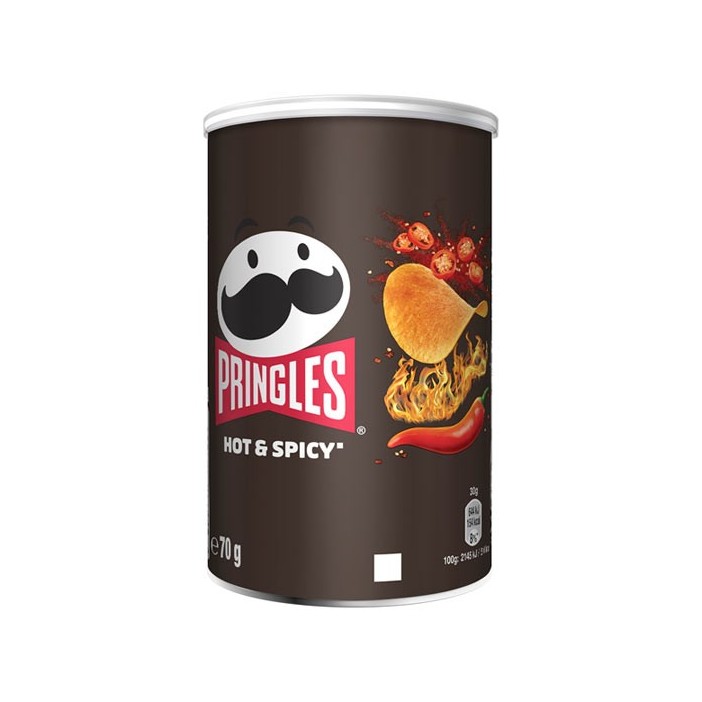 PRINGLES HOTSPICY 70G 12U