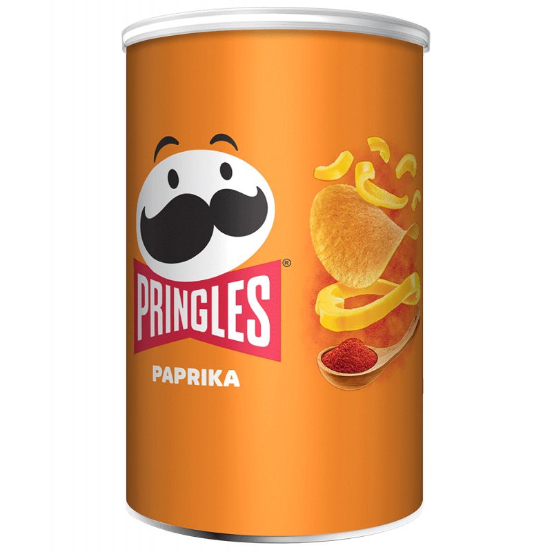 PRINGLES PAPRIKA 14EUR 70G 12U