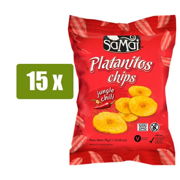 SAMAI PLATANITO PICANTE 75G 15U