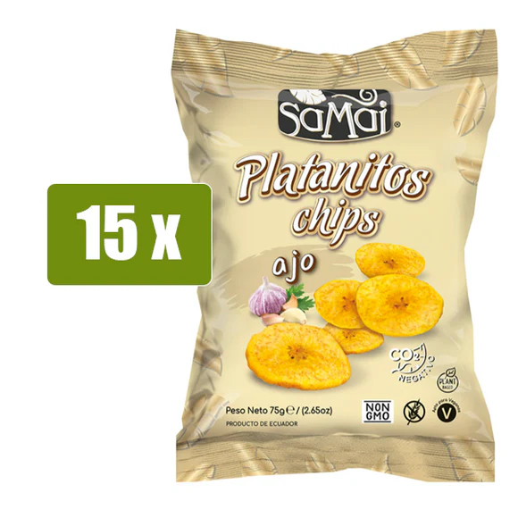 SAMAI PLATANITO AJO 75G 15U
