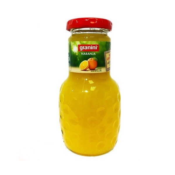 GRANINI NARANJA 020L VIDRIO 24U
