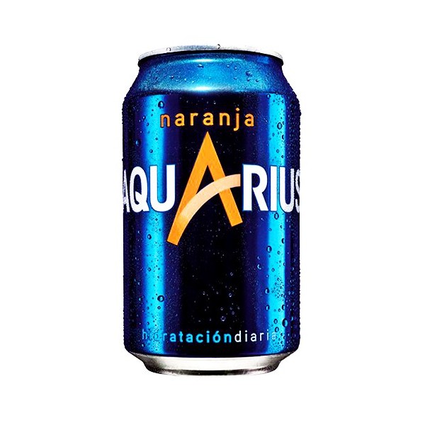 AQUARIUS NARANJA 33CL 24U