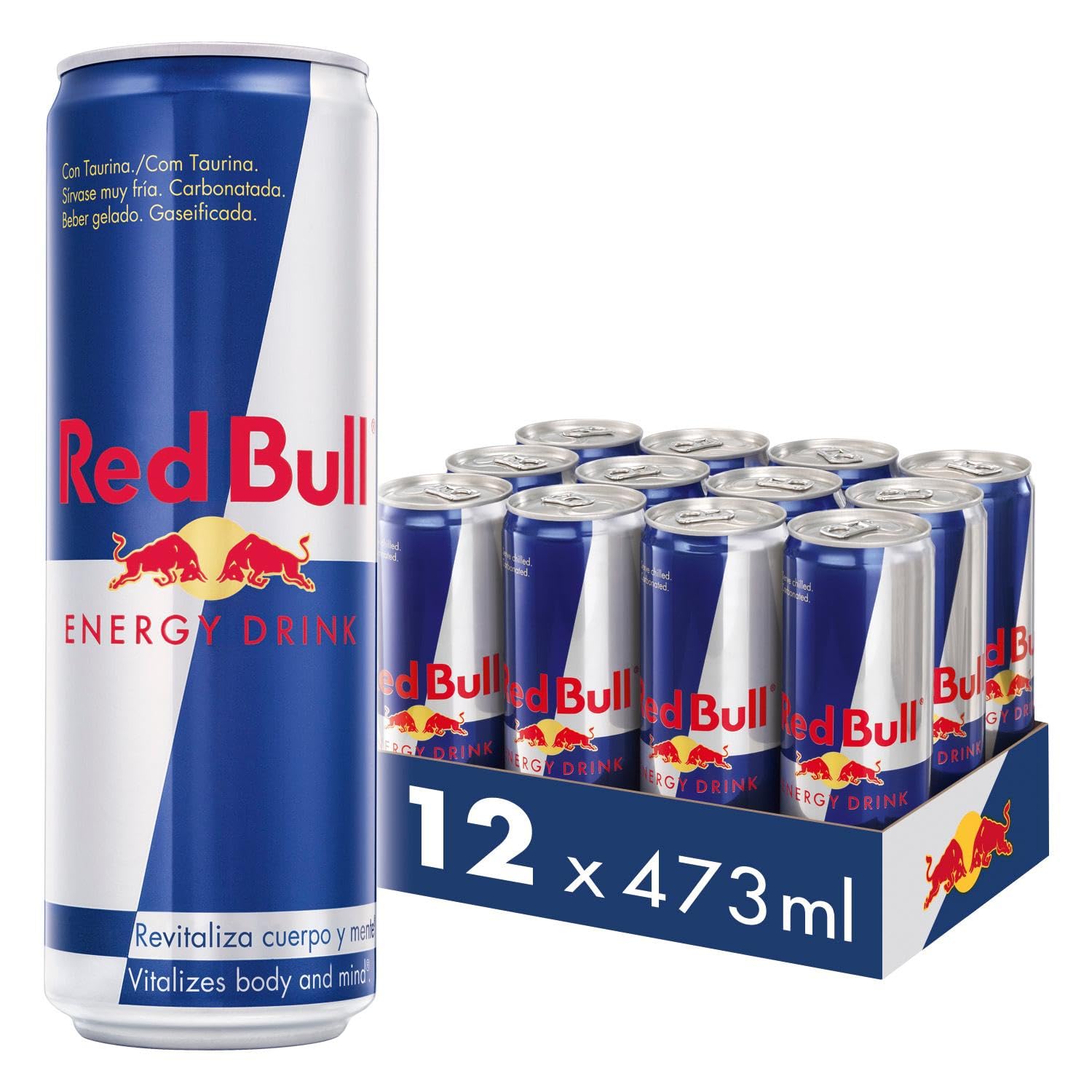 RED BULL ENERGY 473ML 12U