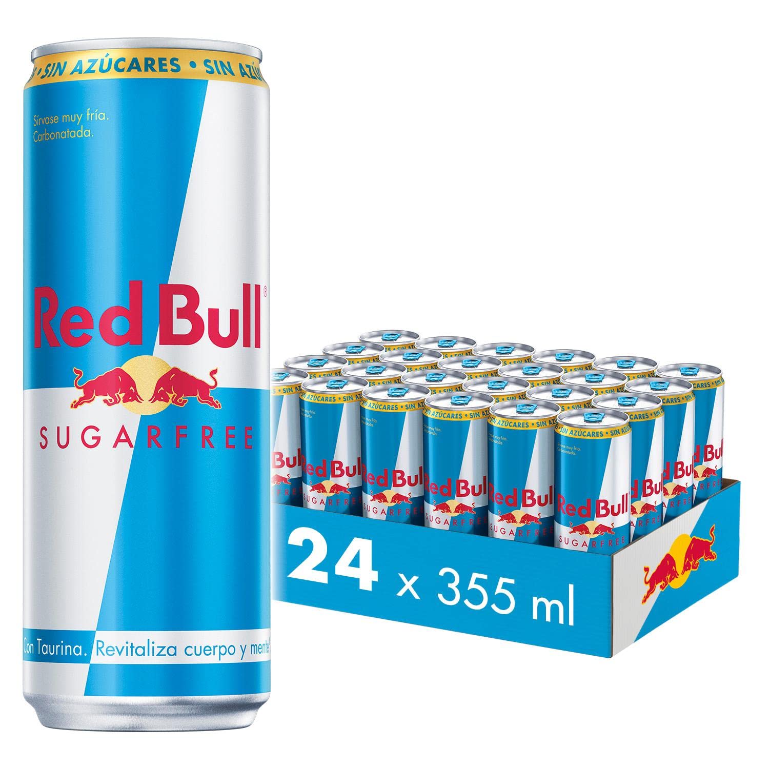 RED BULL SUGAR FREE 355ML 24U