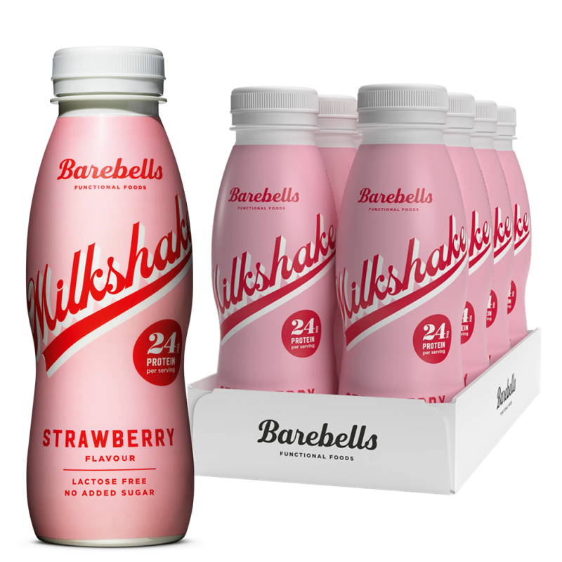 BAREBELLS MILKSHAKE PROTCOKCR 330ML 8U