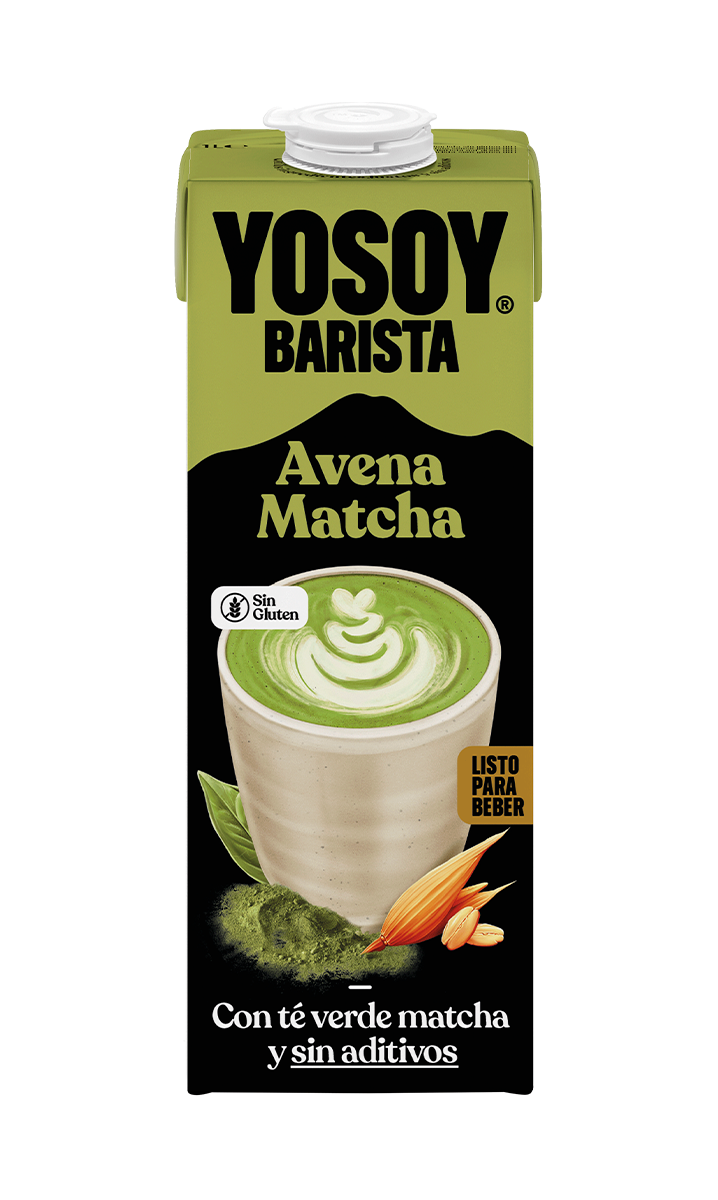 YOSOY BEBIDA MATCHA AVENA BARISTA 1L 6U