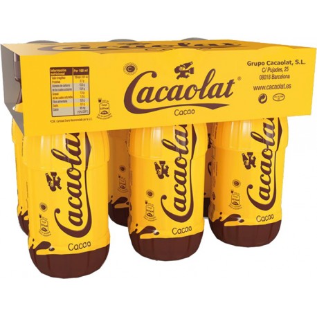 CACAOLAT PLASTICO 0 1L 6U