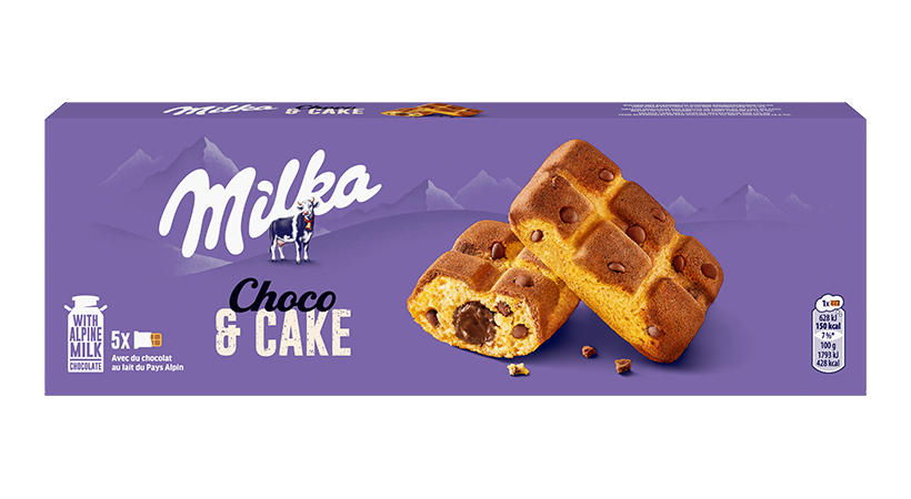MILKA CAKE AND CHOC 175G 16X1U