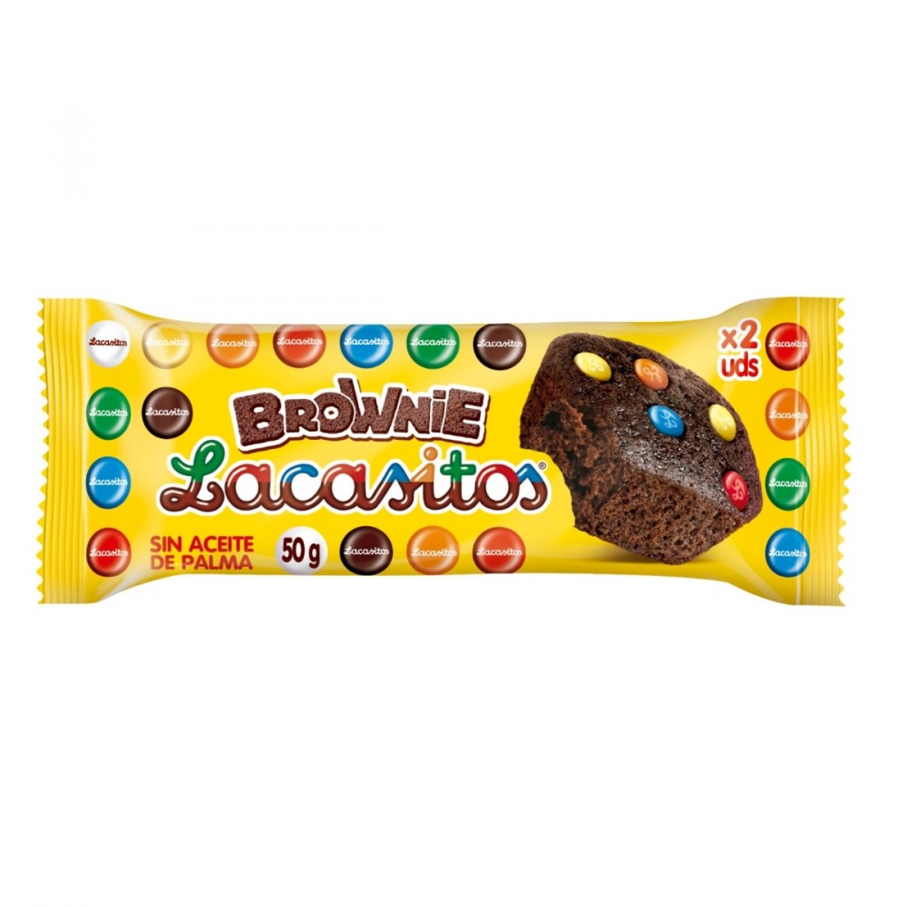 LACASITOS BROWNIE 50G 12U