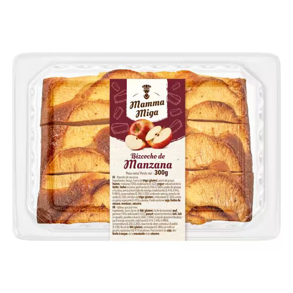 MM BIZCOCHO MANZANA 300G 8U