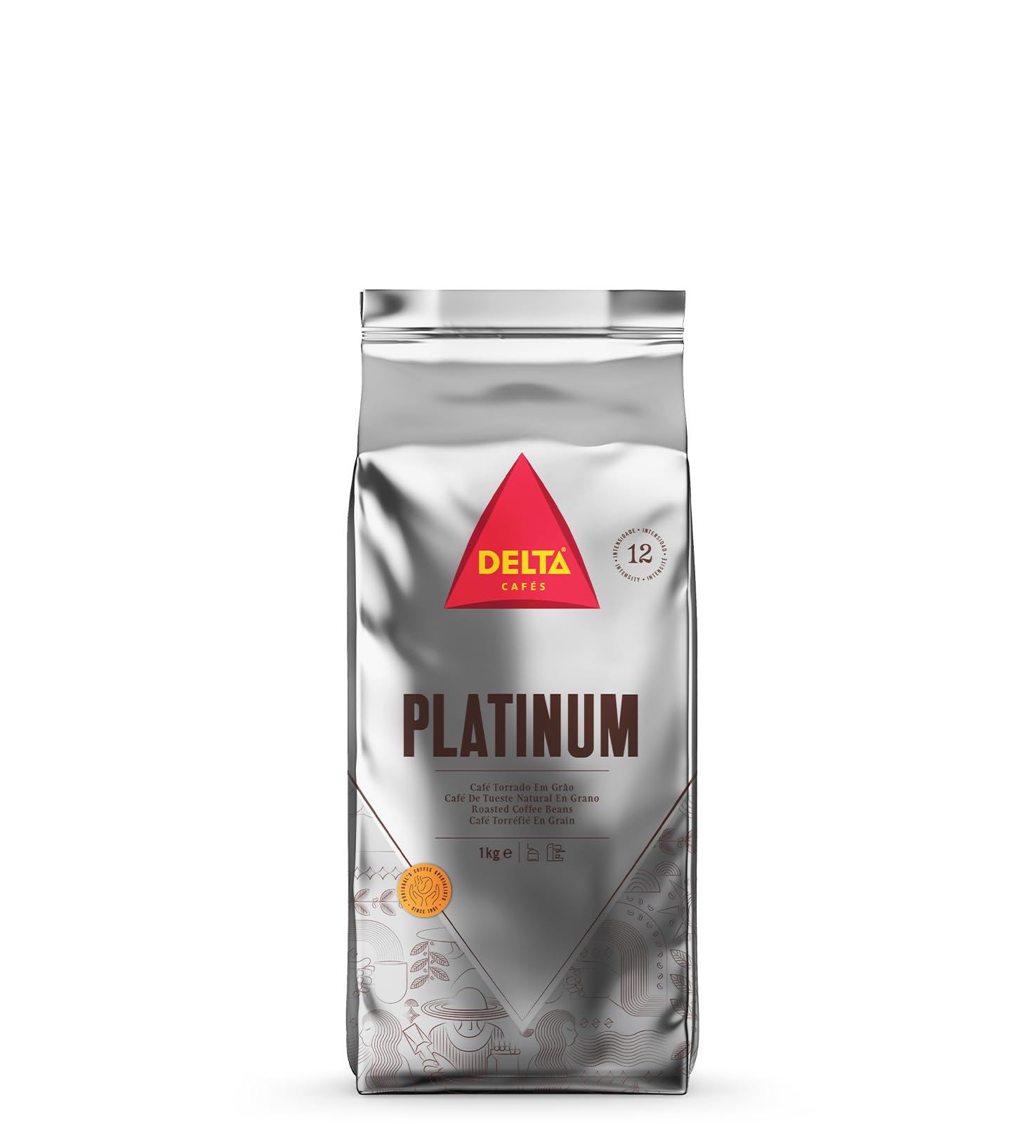 DELTA CAFE PLATINUM CAN 10XB1K