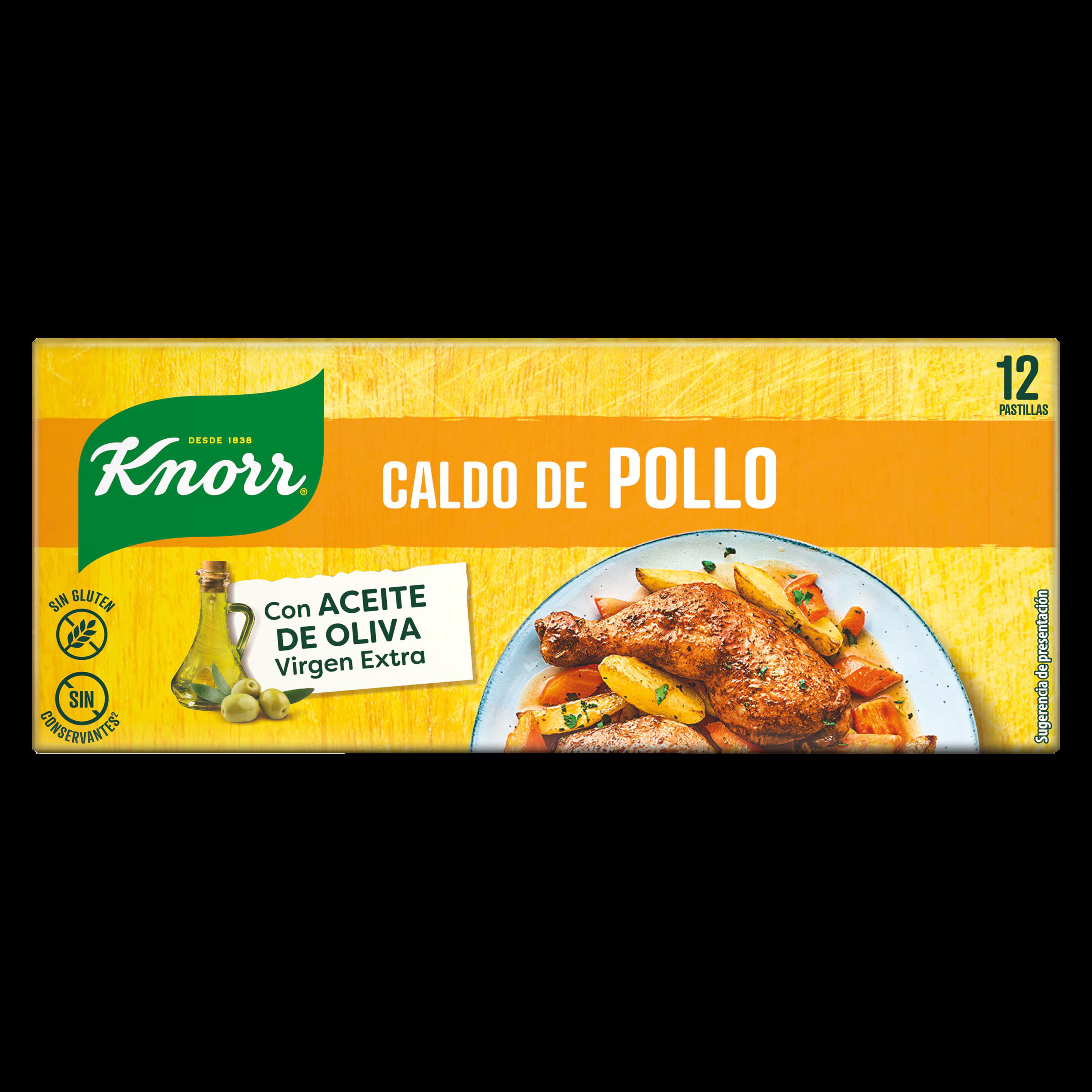 KNORR CALDO HALAL POLLO 12XE36U