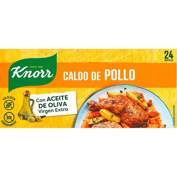KNORR CALDO HALAL POLLO 62 24U