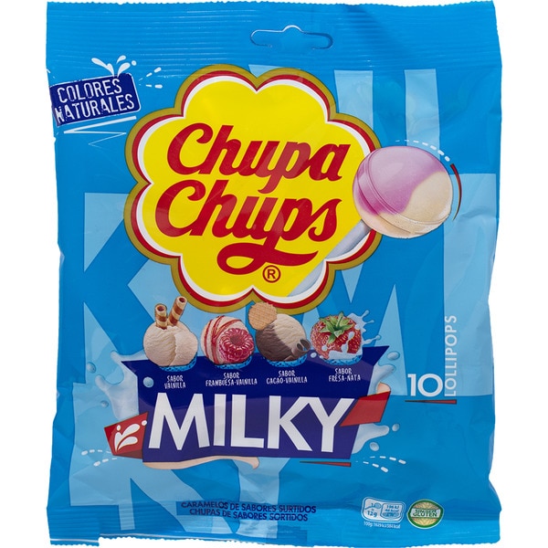 CHUPA CH SURTIDO MILKY B10PZ 12U