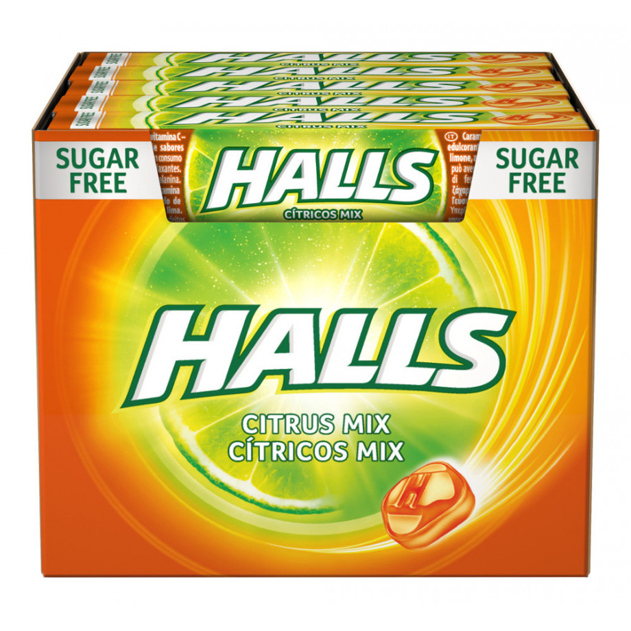 HALLS CITRUS MIX SA 24XE20U