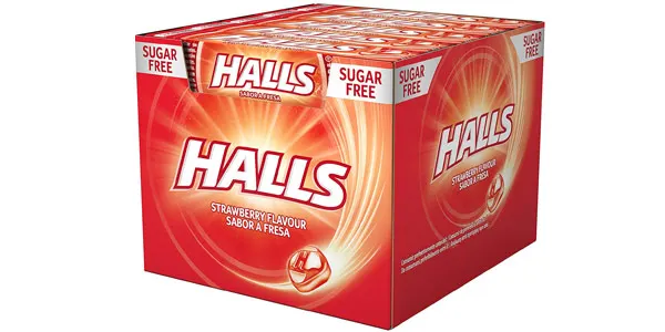 HALLS VITA C FRESA SA 24XE20U