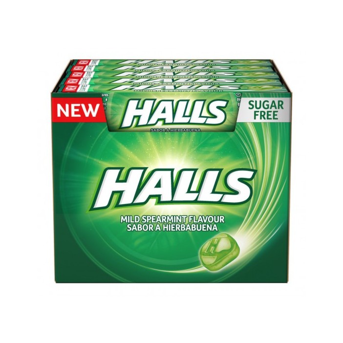 HALLS MILD SPEARMINT SA 24XE20U