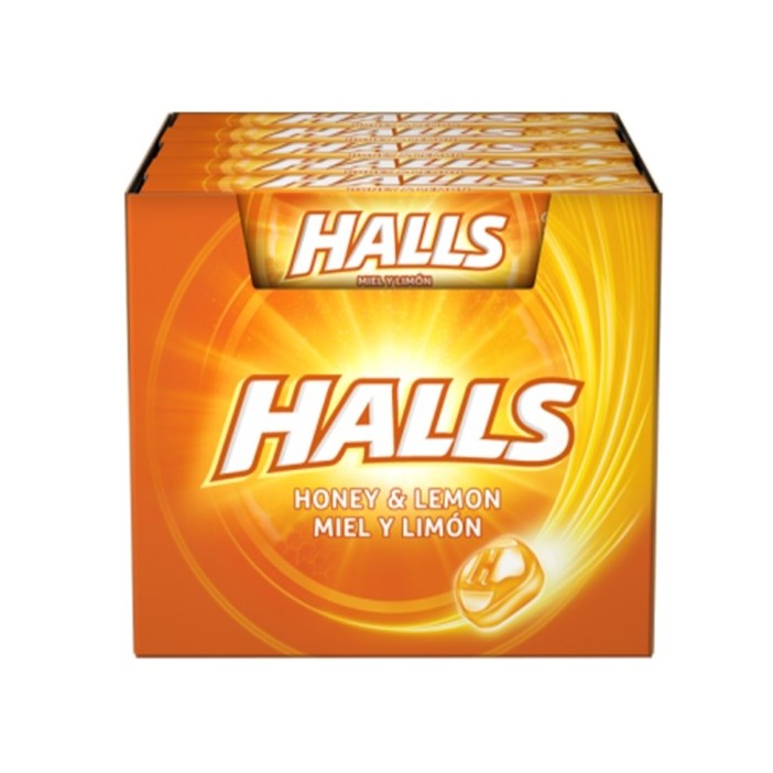 HALLS HONEY LEMON SA 24XE20U