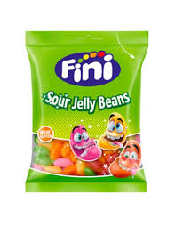 FINI SOUR JELLY BEANS B85G 12U