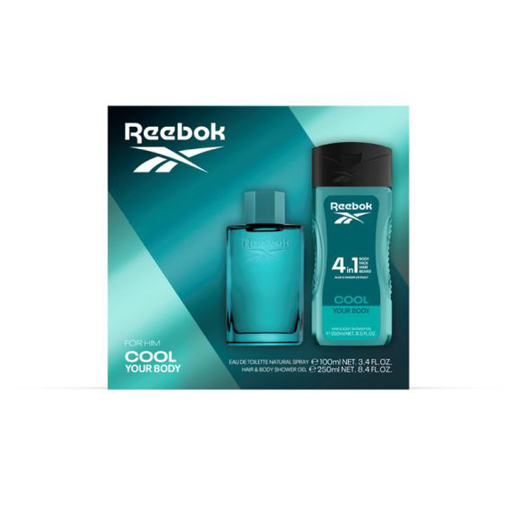 REEBOK COL EST MAN COOL100V PLUS GEL 250ML