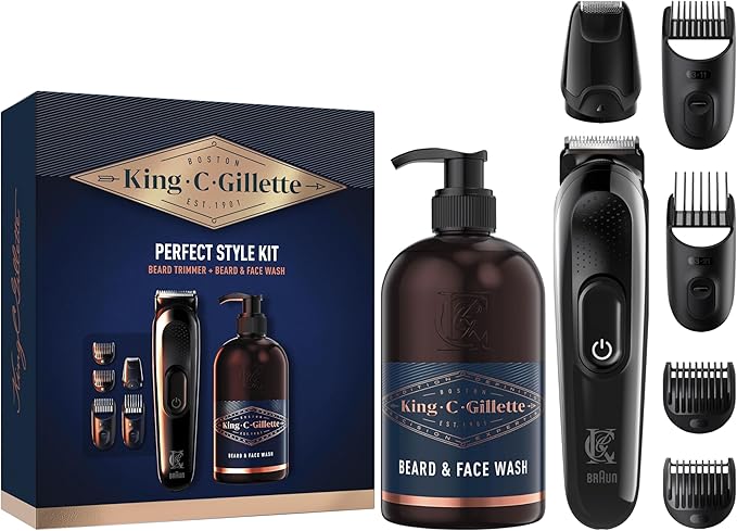 GILLETTE KCG CHP BARBA 350ML PLUS TRIMM