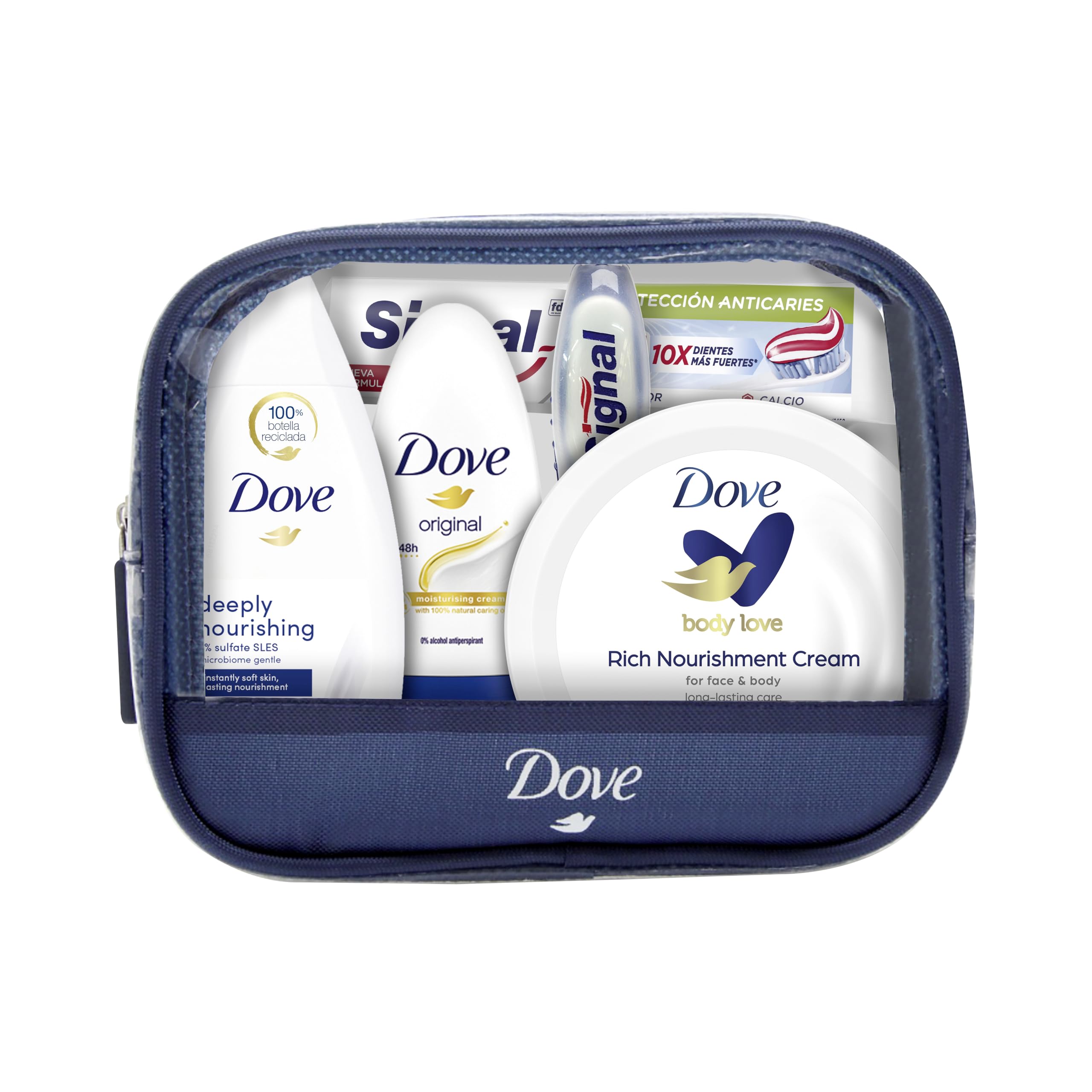 DOVE MINI NECESER MUJER VIAJE